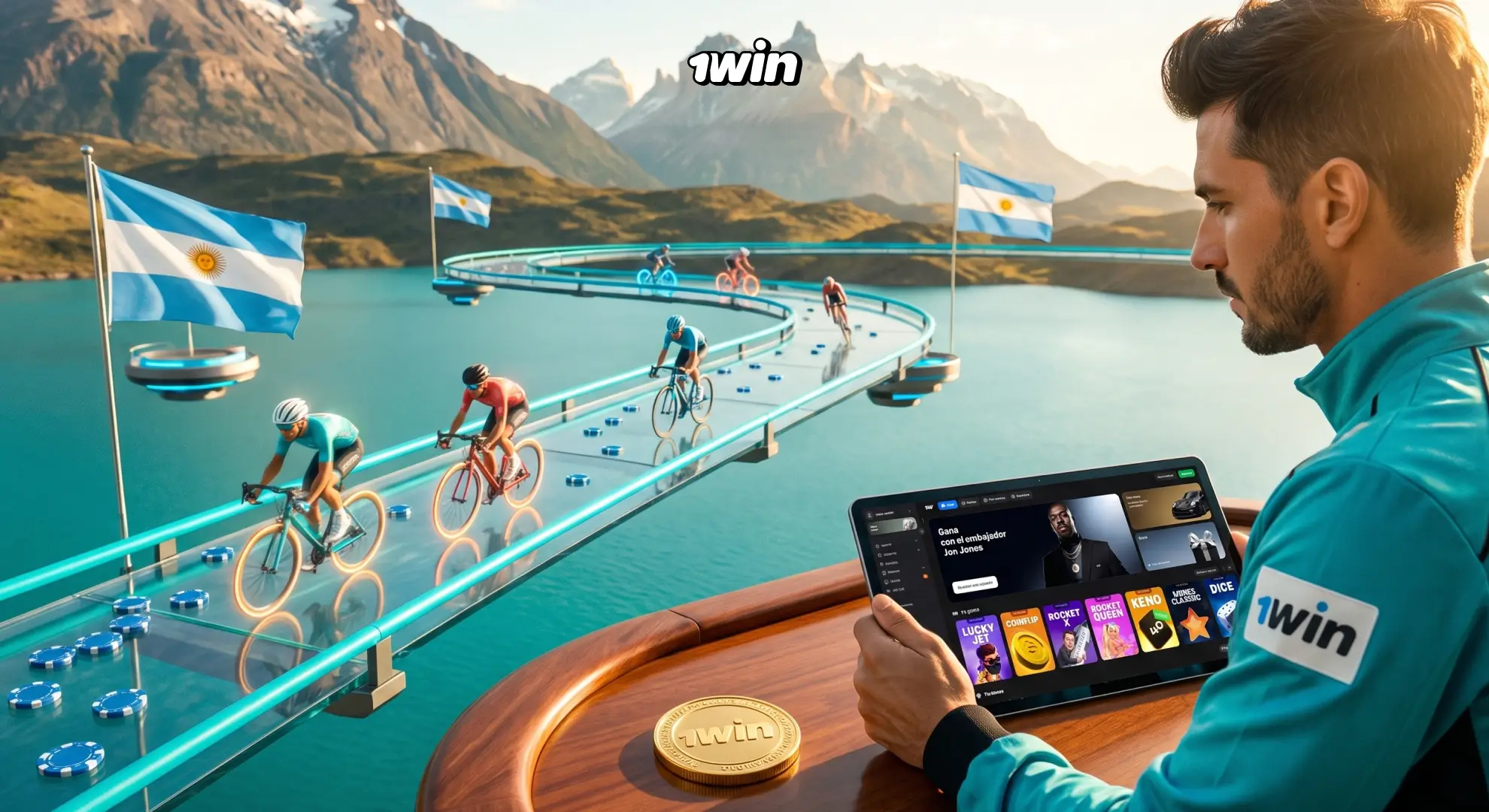 Acceso móvil de 1win en Argentina