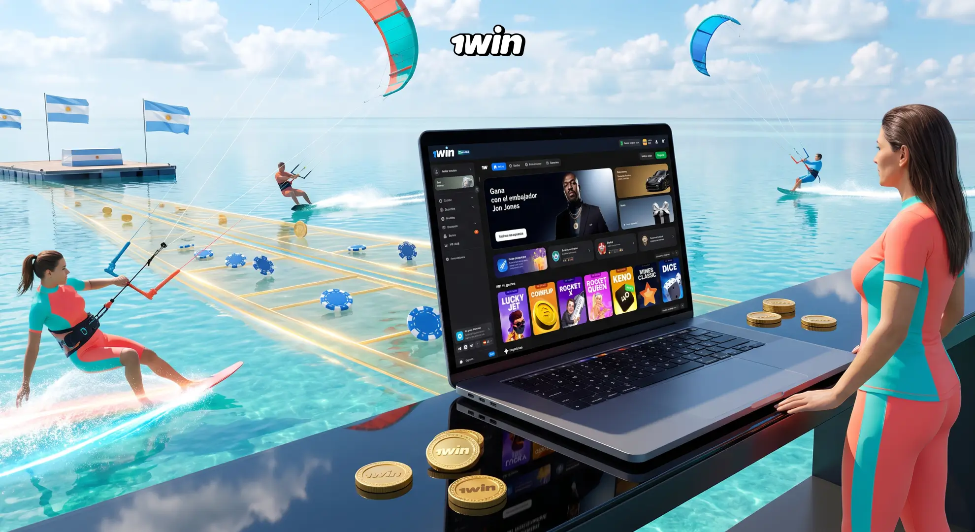 Formatos propios de 1win: Markets y Betwave
