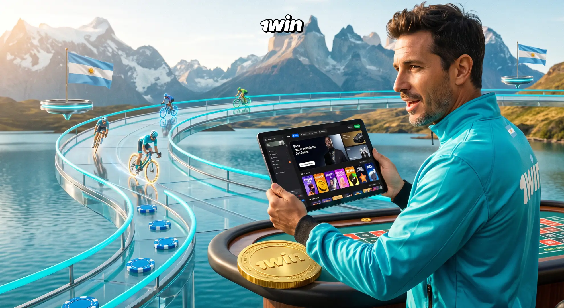 Canales oficiales y soporte de 1win Argentina